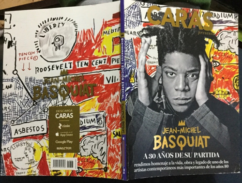 Jean Michel Basquiat Revista Caras.