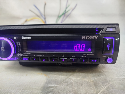 Autoestéreo Sony Mex N5050bt Con Usb Y Bluetooth (Usado)