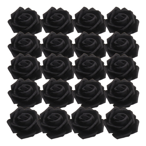 Nuevo Decorar 100 Unidades De Rosas Artificiales Con Cabeza