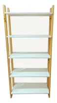 Comprar Estantería Biblioteca 5 Estantes Nórdica Escandinava Moderna