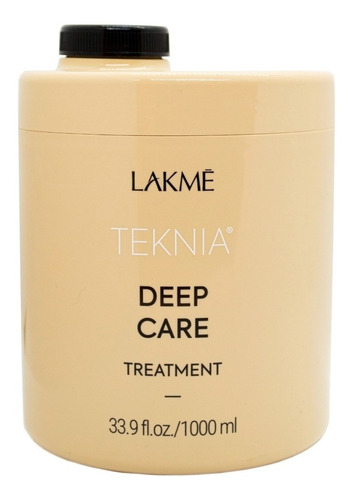 Lakme Deep Care Máscara Vegana Cabello Dañado X 1000ml