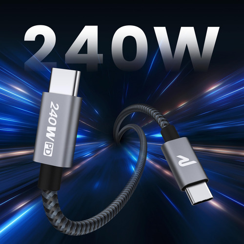 Cable Usb C Rampow, Cable Usb A Usb C De 240 W Cable C A C