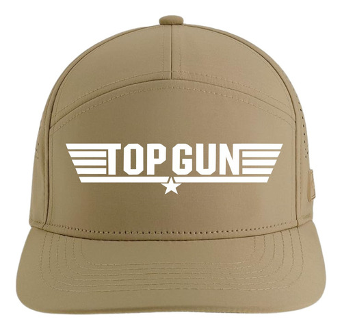 Gorra Top Gun Army 5 Paneles Premiun Caqui Av