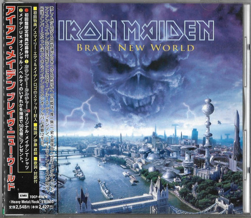 Iron Maiden Cd Brave New World Cd Japones Obi Japan Max_wal