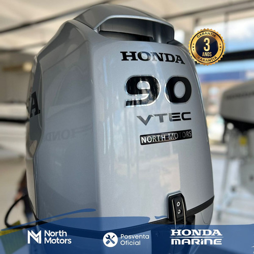 Imagen 3 de 10 de Motor Fuera De Borda Honda Bf 90 Hp Descuento Pago Contado
