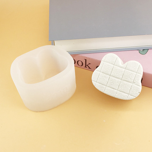 Bloque De Tofu Squeeze Mold Con Forma De Cabeza De Conejo He