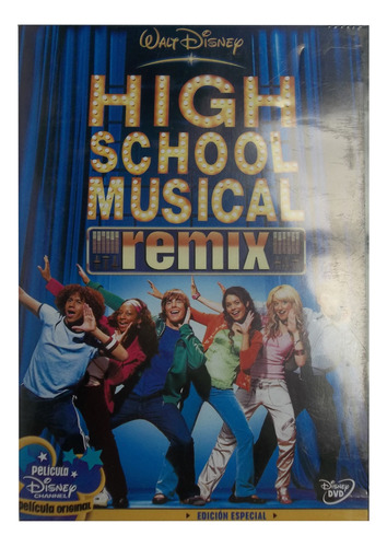 Película Dvd High School Musical Remix Edición 2 Discos