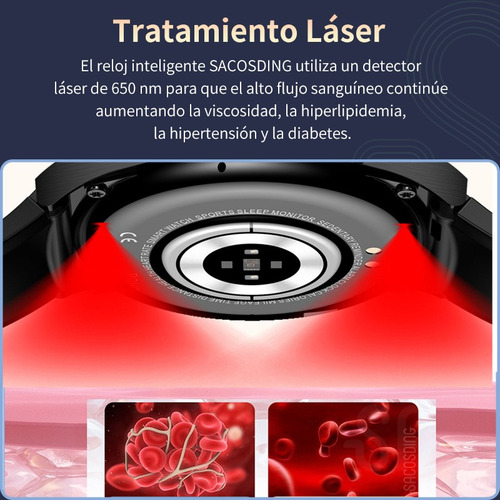 Ssb Reloj Inteligente Saludable Y Resistente Al Agua Con