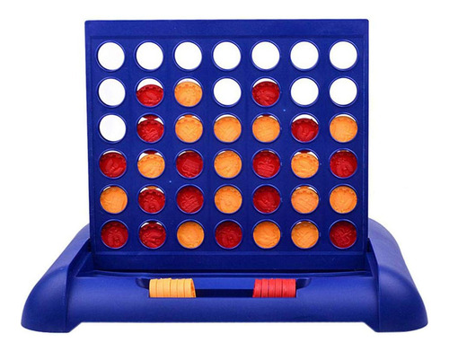 Juego De Mesa De Cuatro En Fila, Juguete Familiar Clásico Pa