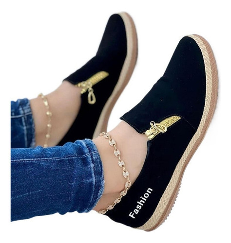 Zapatos De Mujer Pisos Otoño Caminar Zapatillas De Deporte