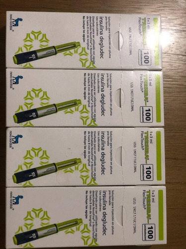 Insulina Pen Por 100 Ul Degludec