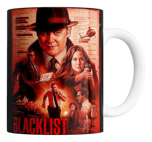 Taza De Ceramica - The Blacklist (varios Modelos)