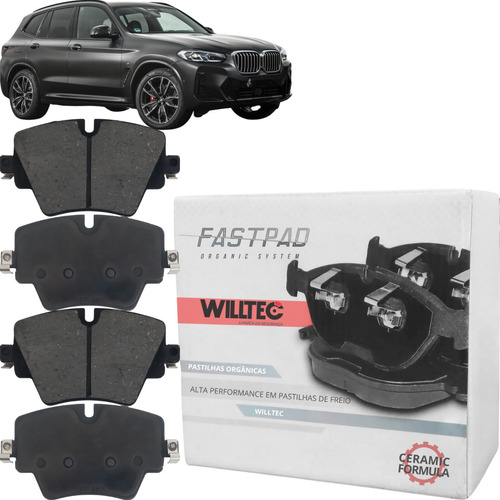 Pastilha Freio Diant Willtec Serie 1/2/3/5/x1/x2/x3 Clubman