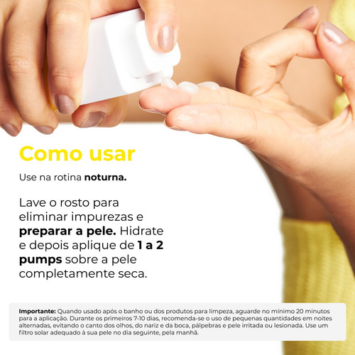Creamy Skincare Ácido Lático 30g Antiacne e Seborreguladora Alto Poder Hidratante Reduz Aparência dos Poros Niacinamida