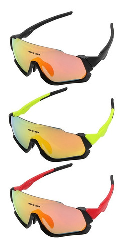 Gafas Deportivas Ciclismo Ruta Intercambiables Uv+polarizado