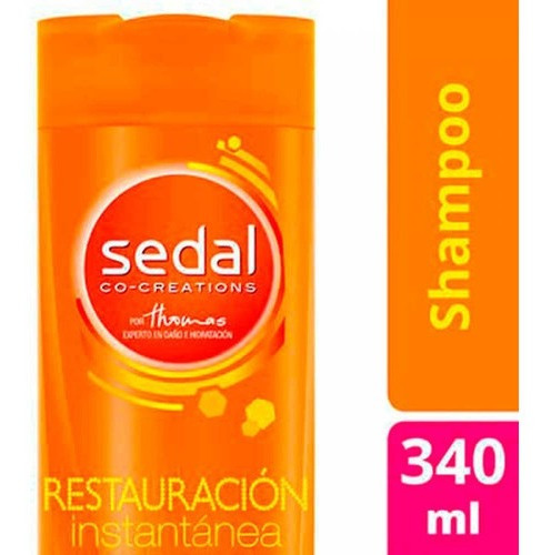 Sedal Restauración Instantánea Shampoo X 340 Ml