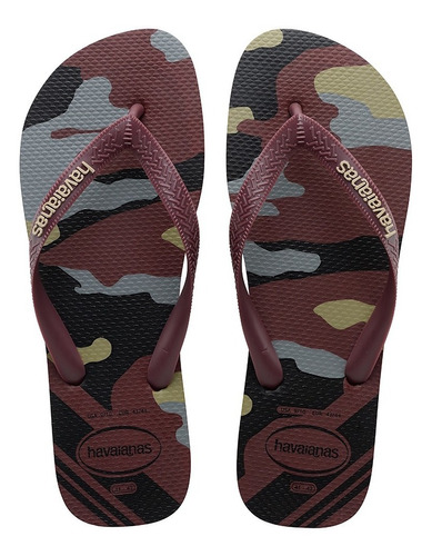 Ojotas Havaianas Top Camu Hombre Varias Originales 