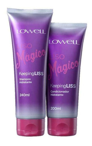 Lowell Liso Mágico Kit 2 Produtos