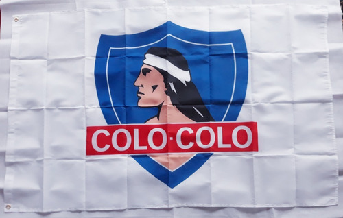 Bandera De Colo Colo Polyester 90 X 150 Cms.
