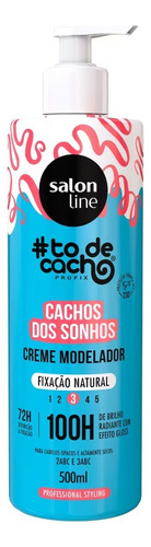 Creme Modelador Fixação Natural #todecacho Cachos Dos Sonhos