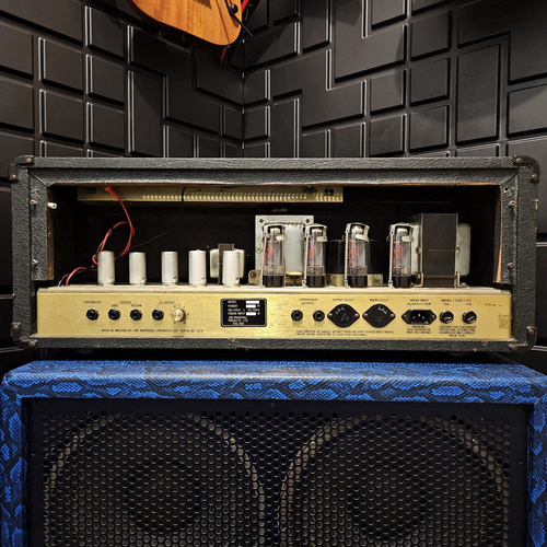 Amplificador Marshall Jcm800 2210 1984 Split Channel 100w Preto (Usado)