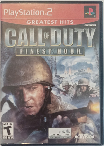 Call Of Dutty Finest Hour Ps2