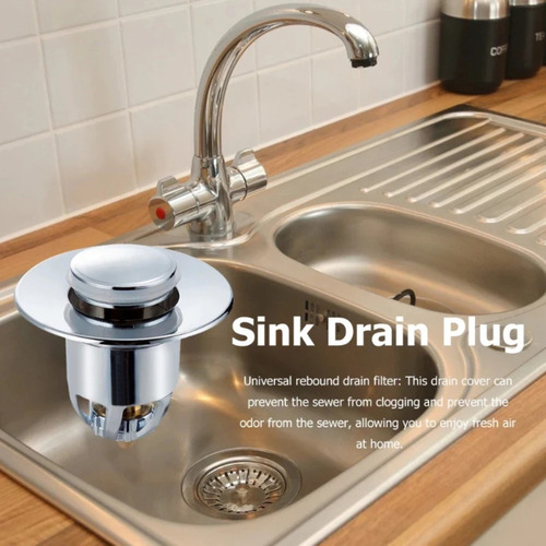 Q Wan Universal Lavabo Núcleo Rebote -filtro De Drenaje