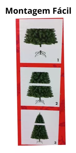Árvore De Natal Grande Artificial 240 Cm De Altura Cheia