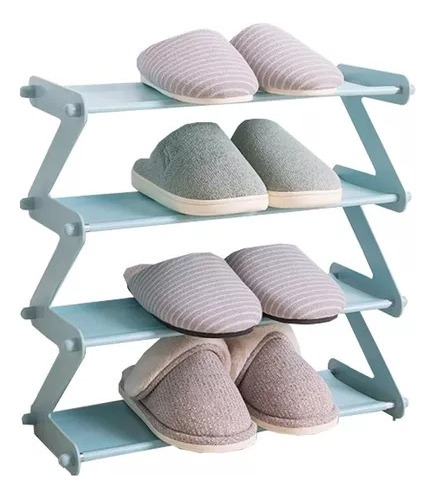 Zapatera Organizador Zapatos Rack Shoes 4 Niveles 8 Pares