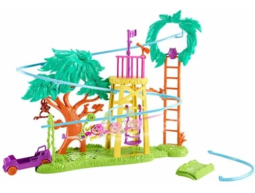 Polly Pocket Safari Aventura Tirolesa Djb28 Ni as Env o gratis