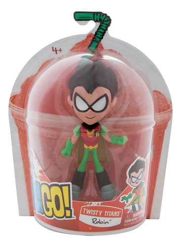 Boneco Articulado Robin De 14cm - Jovens Titãs Em Ação