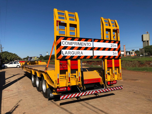Carreta Prancha 3 Eixos Nova 2024 Br Carretas