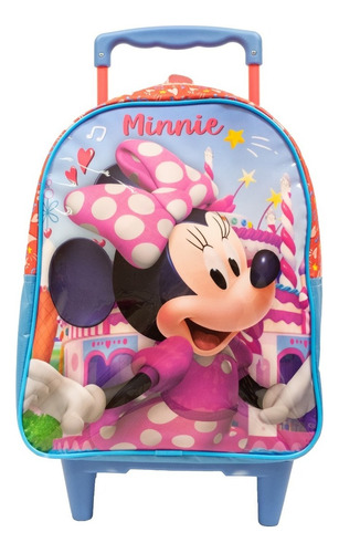 Mochila Escolar Infantil Feminina Minnie Xeryus - 10551