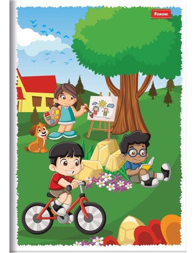 Cuaderno de folletos portada infantil 60 hojas 10und