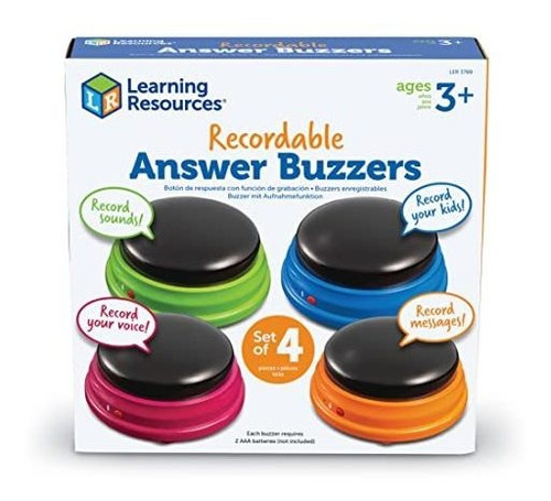 Aprendizaje Recursos Grabables Respuesta Buzzers - Hbmoo
