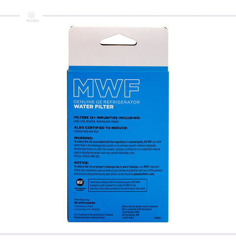 Filtro Para Refrigerador Ge Appliances Mwf Original