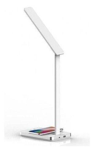 Cargador de inducción universal con lámpara LED, lámpara de color blanco