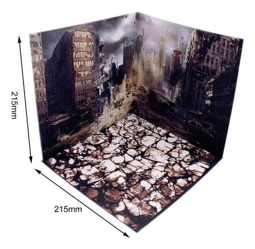 Foto De Diorama De Simulación De Maqueta De Escena Con Telón