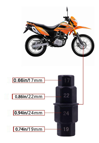 Herramienta De Husillo Hexagonal Para Motocicleta Llave De E