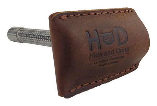 Hide & Drink, Funda Protectora De Cuero De Doble Filo, Funda