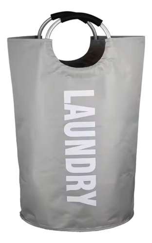 Cesto Tacho Ropa Canasto Beige Laundry Manija Lavable Loudry Beige Laundry Beige Clarito