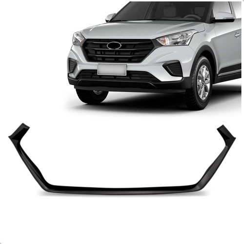 Moldura Grade Para Hyundai Creta 2020 2021 2022 Preta