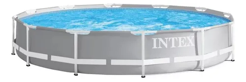 comprar Alberca Prism Frame Premiun Pool 3.7 M Intex