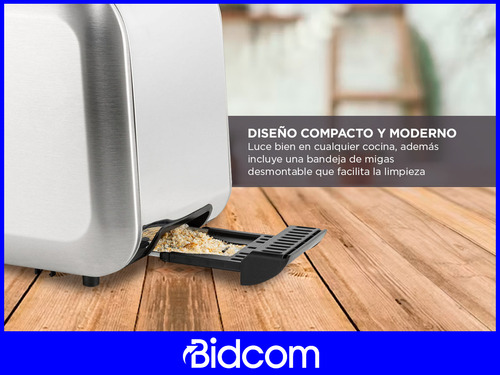 Tostadora Eléctrica Atma To8020i 700w 7 Niveles
