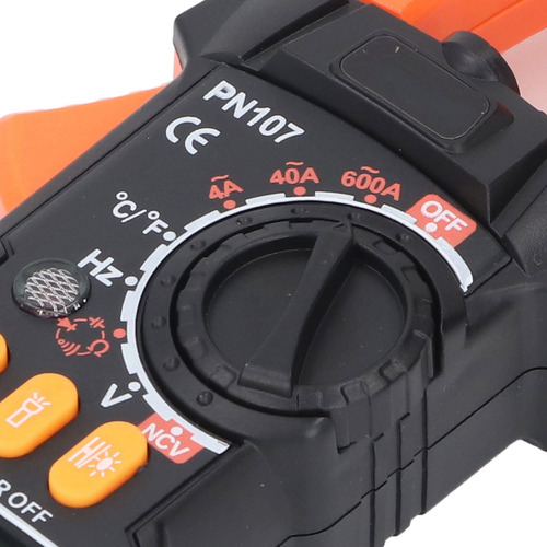 Pinza Amperimétrica Digital Ncv, 600 A, 600 V, 4000 Conteos