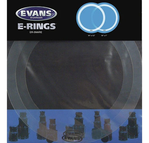 Juego De Aros Armónicos 14x1 14x1.5 Pulgadas Evans Er-snare