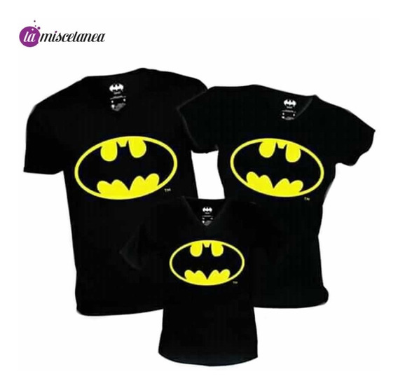 Camisetas De Batman Para Adultos Y Niños | MercadoLibre