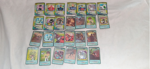 Lote 26 Figuritas Cartas Ben 10