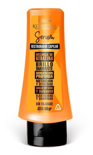 Serum Keratotal X 60ml  Bellissima Para Cabellos Dañados