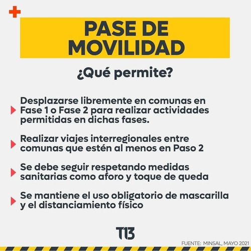 Imagen 5 de 5 de Pase De Movilidad (tarjeta Pvc) Credencial